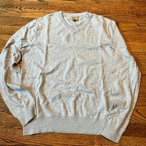 medium light gray sonoma sweater